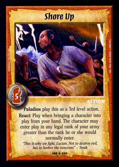 Shore up - Foil